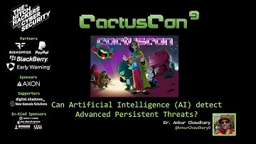 CC9 - Can Artificial Intelligence (AI) Detect Advanced Persistent Threats?