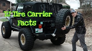 Jeep TJ Tire Carrier…Picking the correct one!