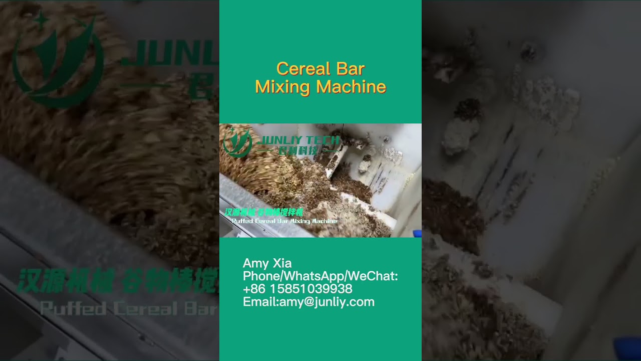 Cereal Bar Mixing Machine