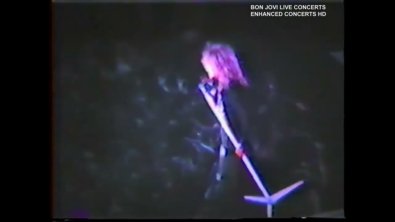 Bon Jovi - 1st Night at Joe Louis Arena | Full HD Remaster | Incomplete In Video | Detroit 1987