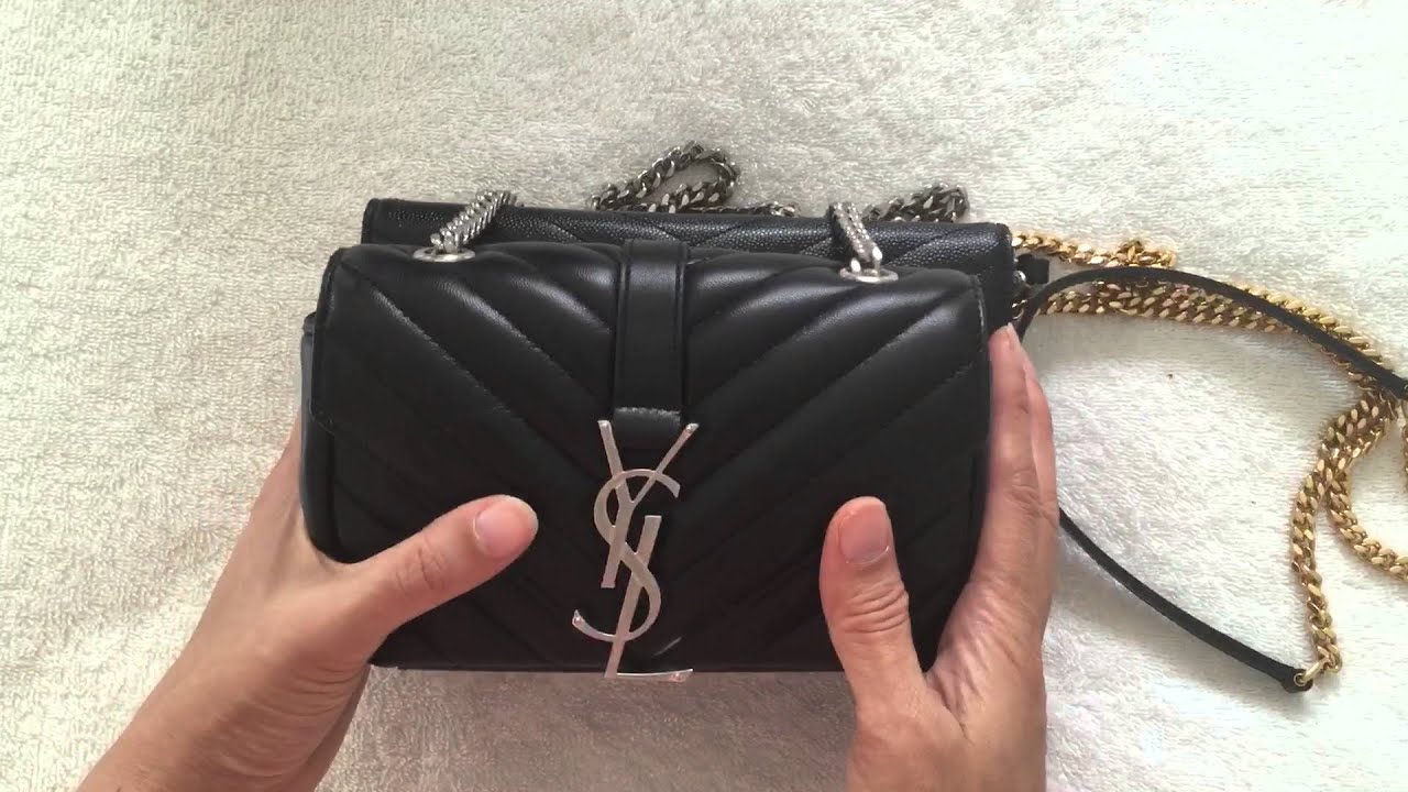 Review: YSL Saint Laurent Baby Monogram Matelasse Bag 