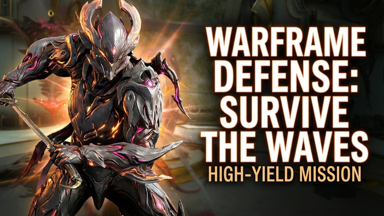 Warframe HYF Defense | Infestation Waves Complete ( Uriel Warframe )