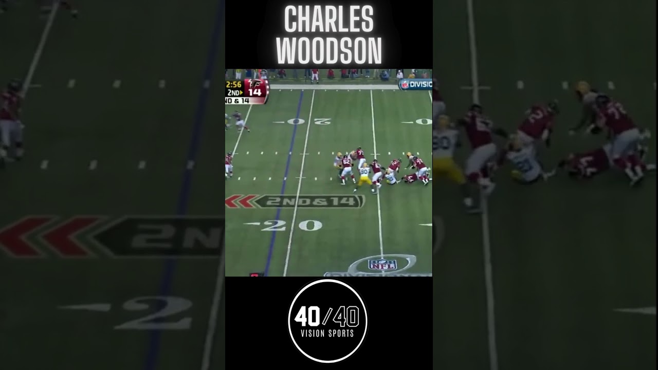 Charles Woodson could flip a game in one play. ⚡ 