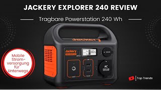 Jackery Explorer 240 Powerstation Review - Vielseitiger Mobiler Stromspeicher