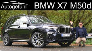BMW X7 M50d FULL REVIEW - Autogefühl