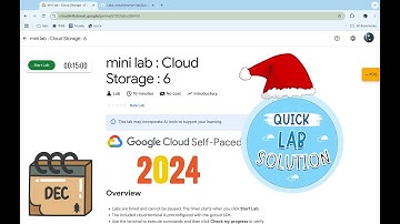 mini lab : Cloud Storage : 6 | #qwiklabs | #trivia | [With Explanation🗣️]