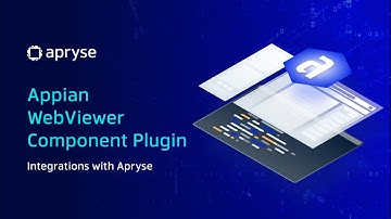 Appian WebViewer Component Plugin | Integrations with Apryse