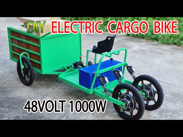 Build a Electric Cargo Bike 1000W class=