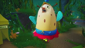 SpongeBob SquarePants: Battle For Bikini Bottom Rehydrated - Supersized NPCs Glitch
