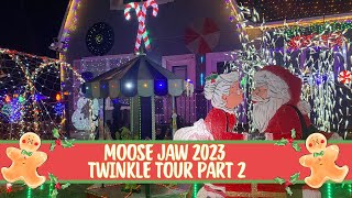 Moose Jaw Twinkle Tour 2023 incl CPKC Holiday Train Arrival | Part 2 of 3 | Tourism Moose Jaw