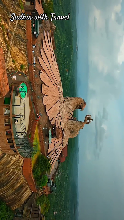 jatayu the lost bird..✨✨.  #jatayu  #kollamkaar #pathanamthitta #trivandrumdiaries #trivandrum