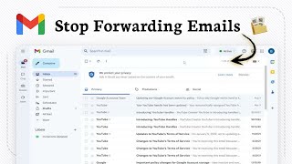 How to disable email forwarding in Gmail (Delivery Pause)