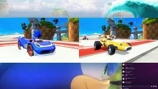 Team up for Team Sonic - Cypher's turn [Sonic All Stars Racing Transformed | Vita] screenshot 1