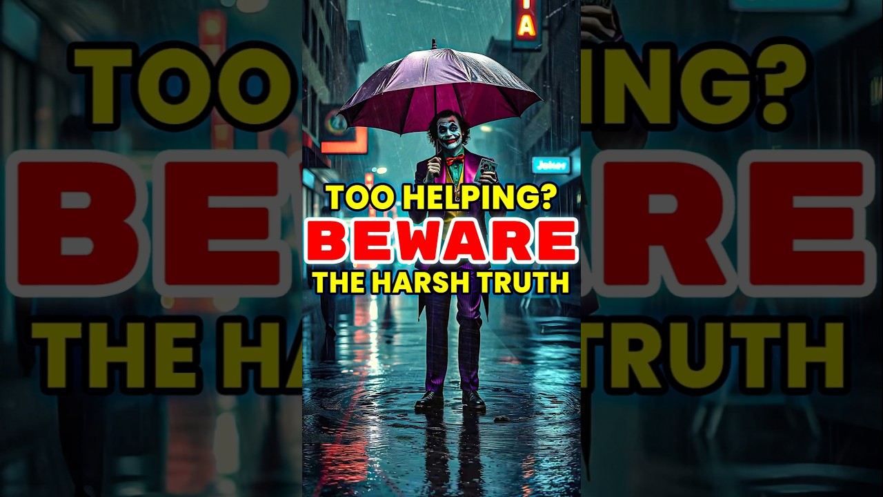 Think Before You Help