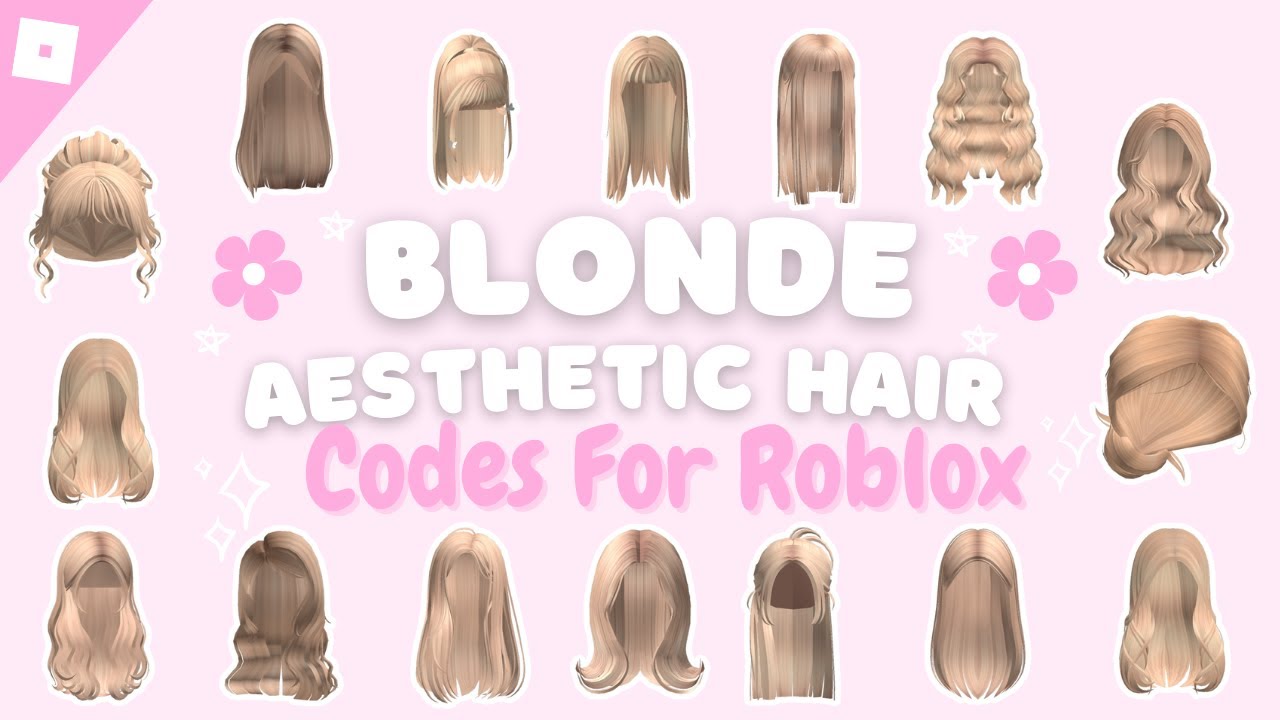 Bloxburg hair codes~🦋✨  Blonde hair roblox, Roblox, Roblox codes