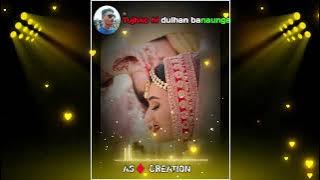 Tujhko hi दुल्हन banaunga ❣️❣️ Wedding song #wedding #indianwedding 