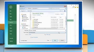How to export Microsoft® Outlook 2013 Contacts from Microsoft ® Excel worksheet