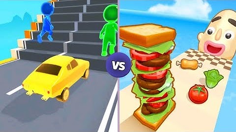 Shape Shifting Vs Sandwich Runner Gameplay Walkthrough Update (vs Part 162)