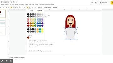 Cartoon Characters - Google Slides