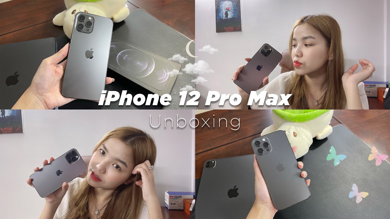 Iphone 12 Pro Max Graphite Unboxing Youtube Iphone 12 Pro Max Graphite Unboxing Youtube