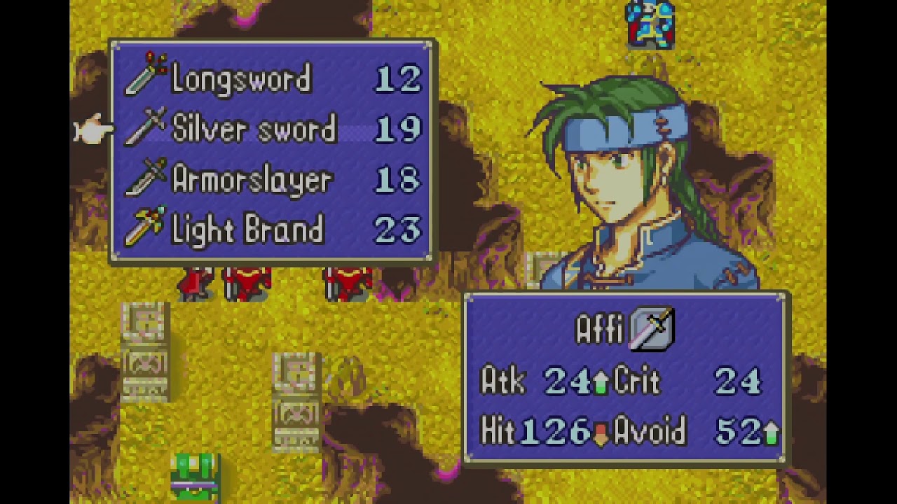 Fire Emblem Blazing Sword GBA 35 Axe Of Durban YouTube