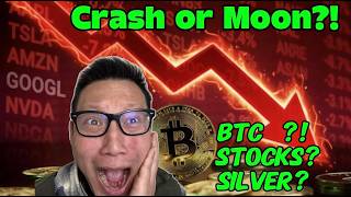 Crash or Moon?! The ONE thing that moves Bitcoin, stocks and silver! #BTC #crypto #trading #stocks