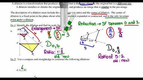 01 - Dilations