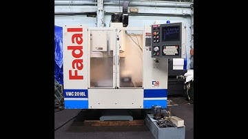 FADAL 4-AXIS CNC VERTICAL MACHINING CENTER