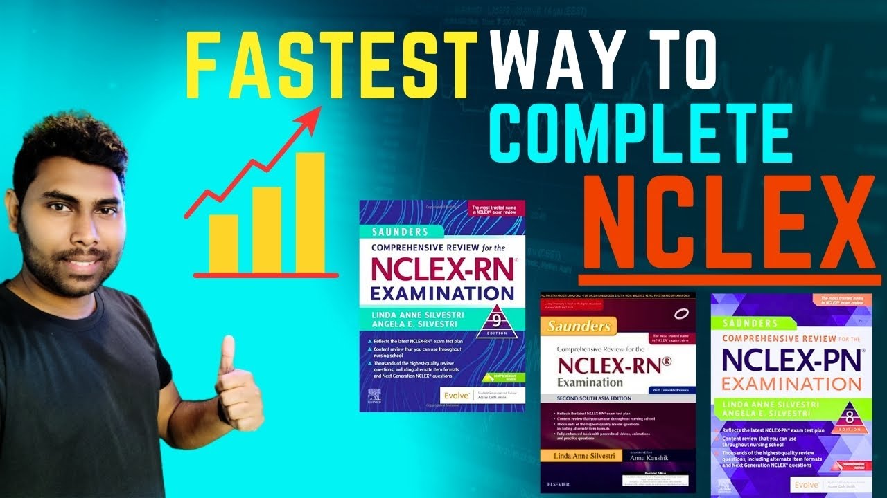 How to study Nclex book/fastest way to complete nclex/how to complete nclex/shortest way to NCLEX.