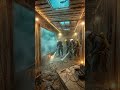 I Built a Cozy Room Underwater #shorts #timelapse #satisfying #underwater