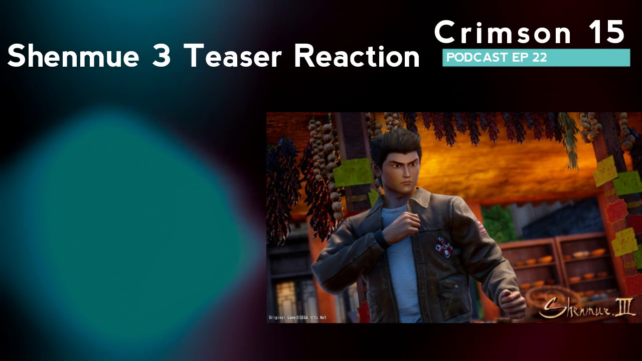 games people play Shenmue 3 Teaser Reaction