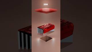 1,000,000 3D Cloth x Mirror Plates Sim | Which Looks Best? #3danimation     #satisfying #asmr