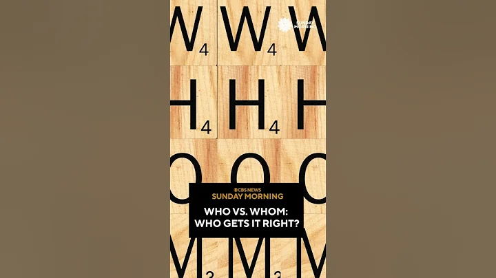 Is it who or whom? #shorts