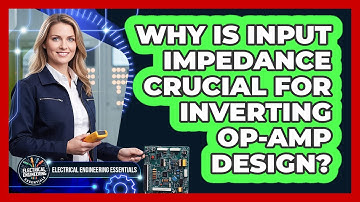Why is input impedance crucial for inverting op-amp design?