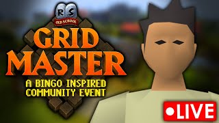 🟢 NEW OSRS EVENT! GRID MASTER SPEED RUN LIVE (BINGO) 🟢