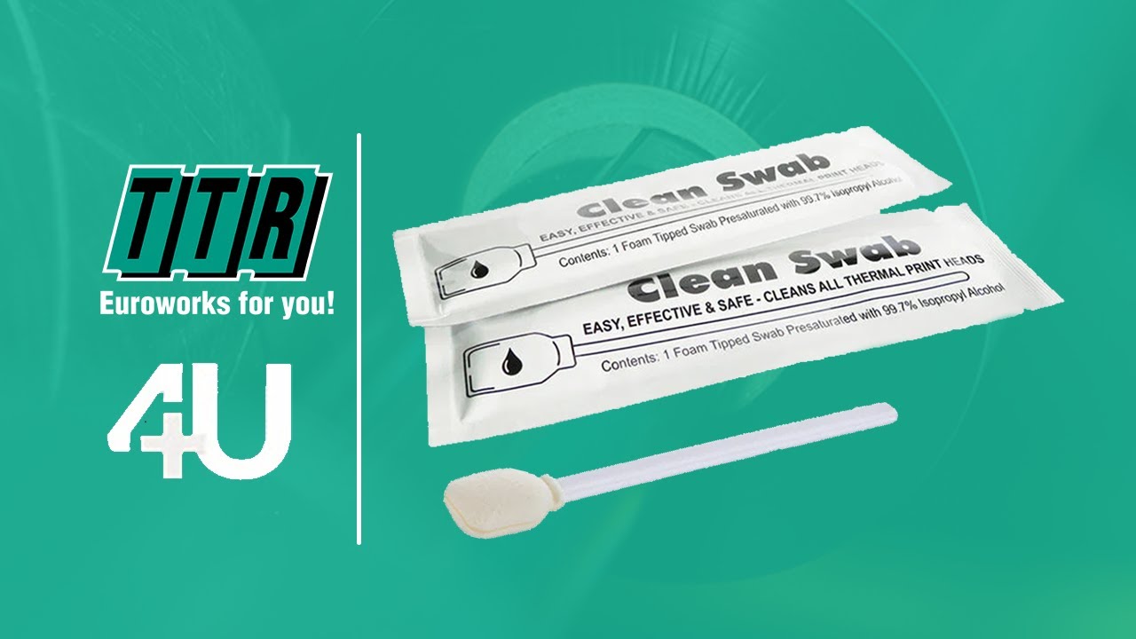 HOW TO CLEAN THE PRINTHEAD OF YOUR LABEL PRINTER | Cleaning Swabs 4U