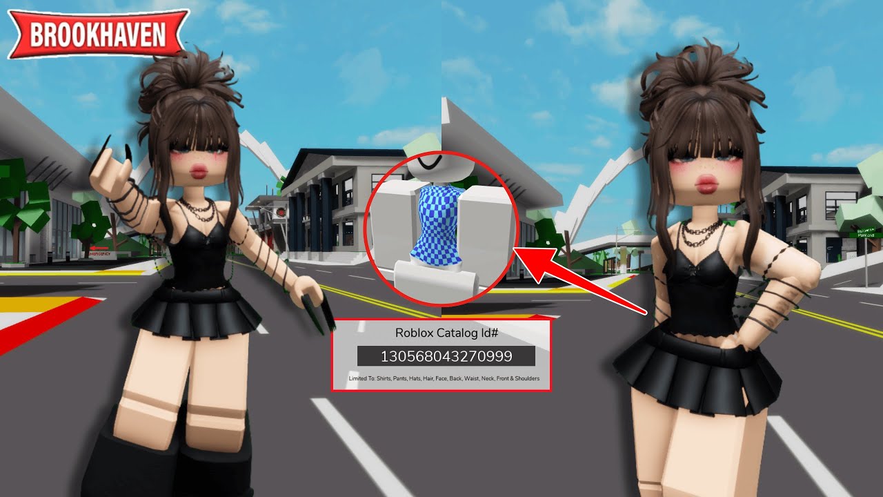 OMG 💎 FREE 3D Waist ID Codes! Pattydrake Skin in Brookhaven 💕p2 