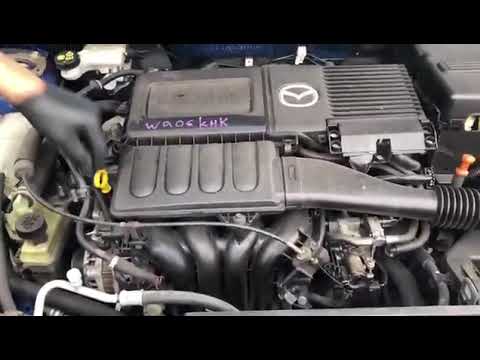 запуск и проверка двигателя Mazda 3 BK 1.6  Z6