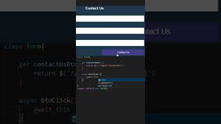 Button Click WebdriverIO #shorts #automation #howto