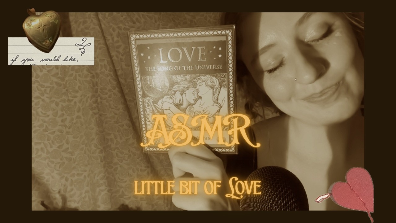 asmr: little bit of Love ♡︎ (affirmations, 'i love you' in different languages, rambling..)