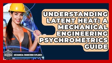 Understanding Latent Heat: A Mechanical Engineering Psychrometrics Guide