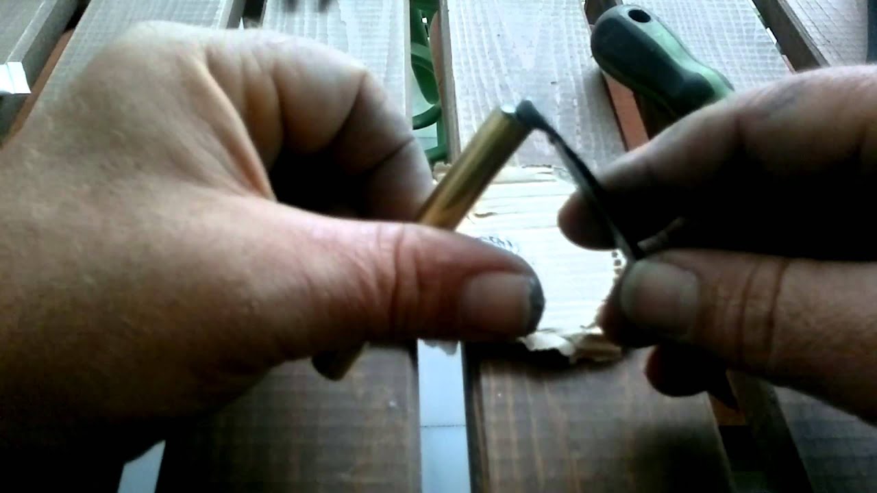 Piston de Fuego Casero. MYOG Feuerpumpe. DIY Fire piston.