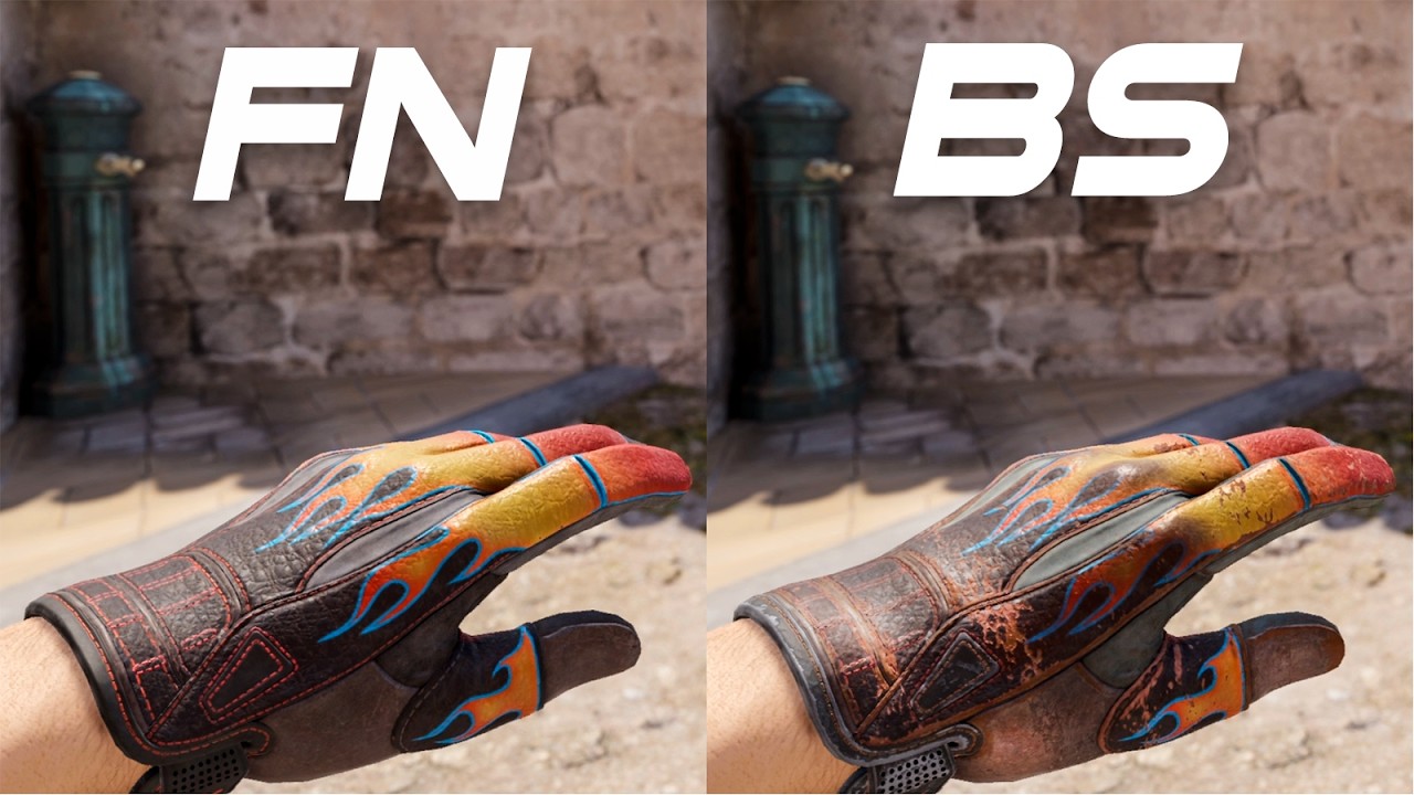 CS2 Dead Hand Gloves | Blaze - Float Comparison - YouTube