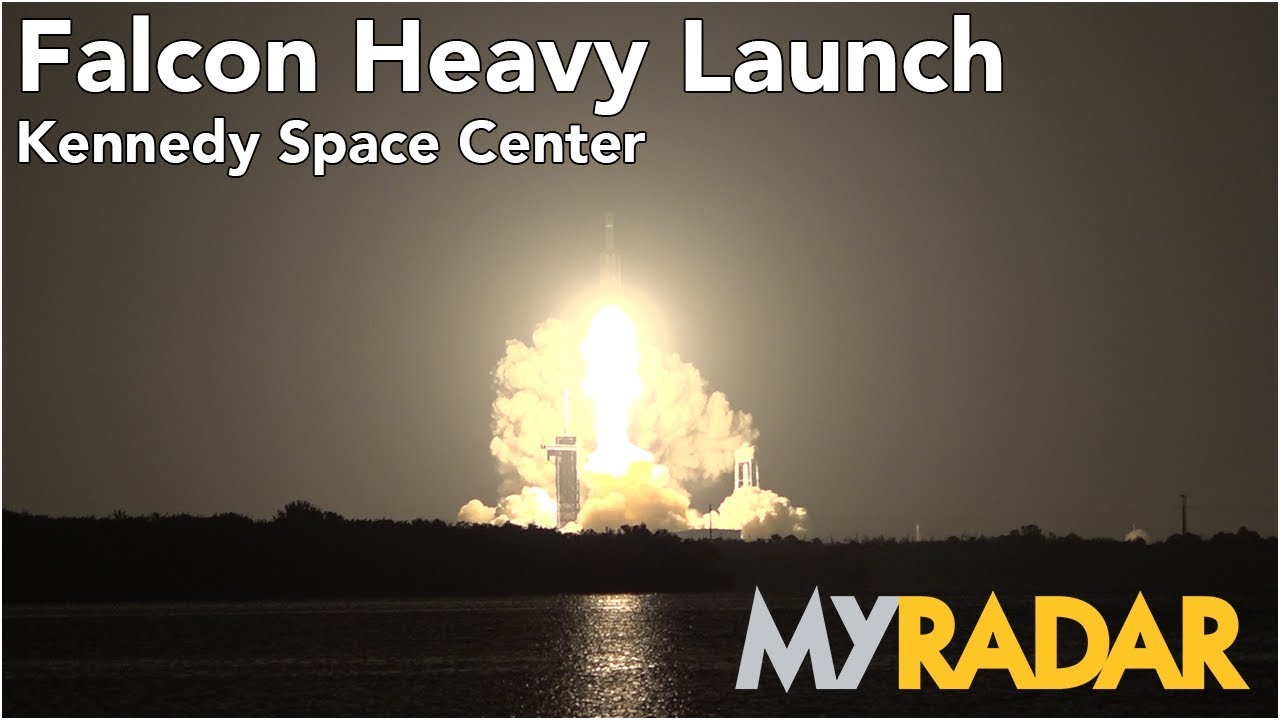 SpaceX Falcon Heavy Launch - Kennedy Space Center, FL - YouTube