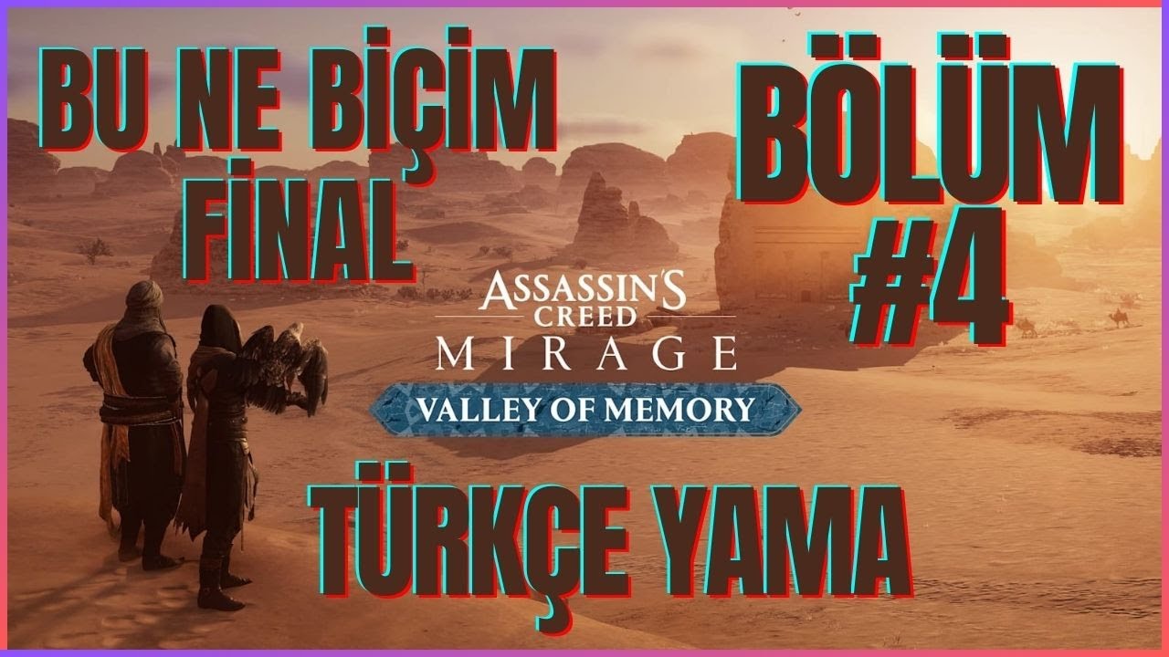 YENİ DLC TÜRKÇE OLARAK | Assassin's Creed: Mirage | TÜRKÇE 4. FİNAL BÖLÜM