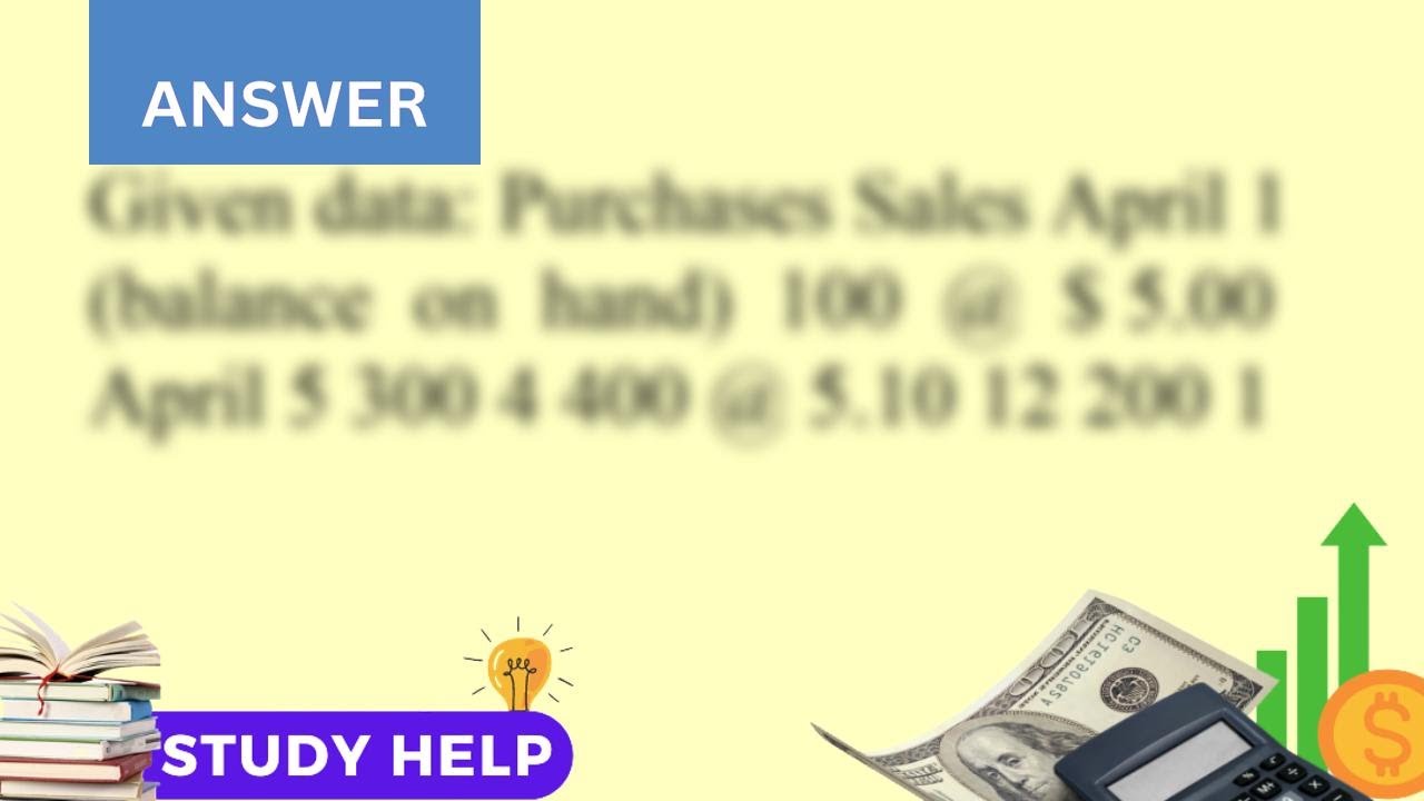 Hull Company s record of transactions concerning part X for the month