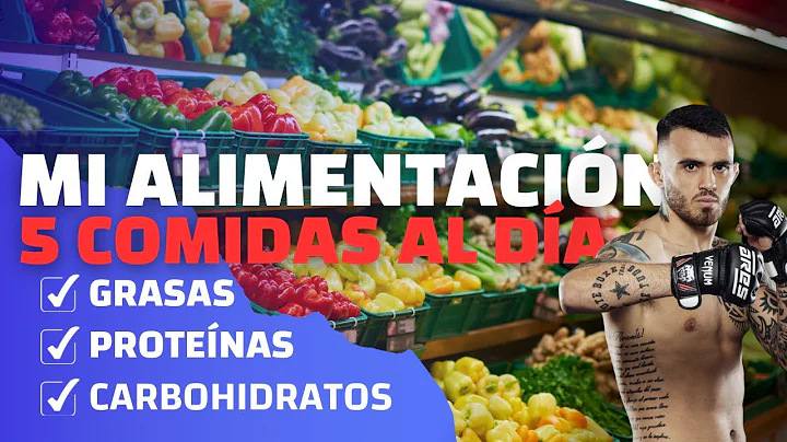 COMO es la ALIMENTACION de un PELEADOR PROFESIONAL...