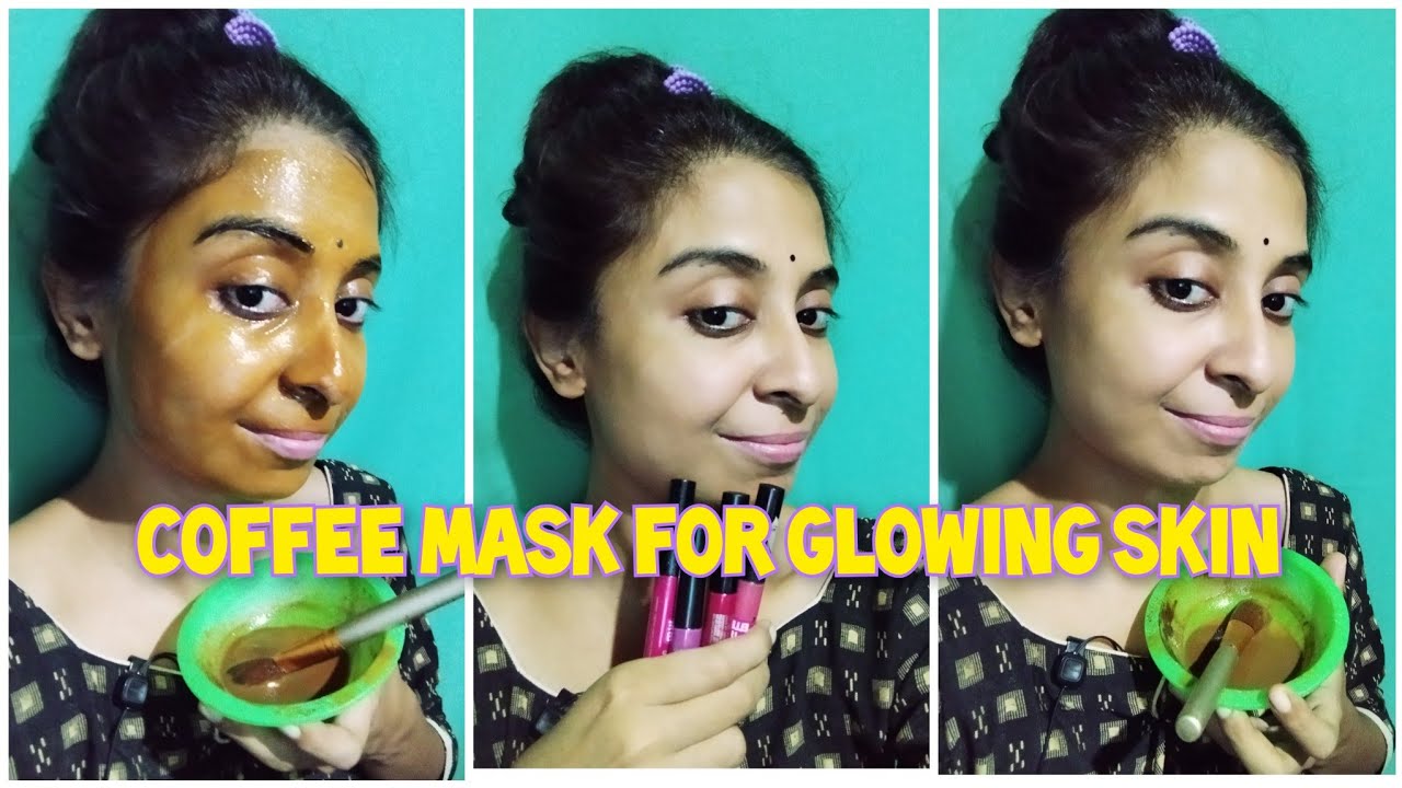 Homemade Coffee face mask for skin brightening And lipsticks Collection