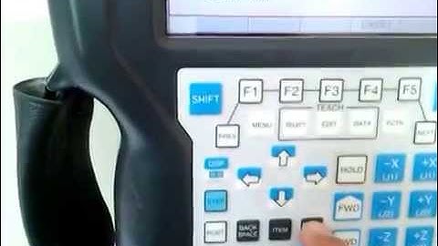 Programacion super basica Robot #Fanuc