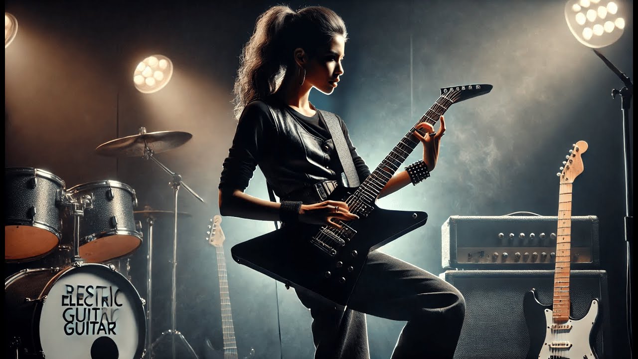 🎸 Pyle Heavy Metal EG Fire Electric Guitar Axe w/ Amplifier Kit | Best Electric Guitar Black 🎶